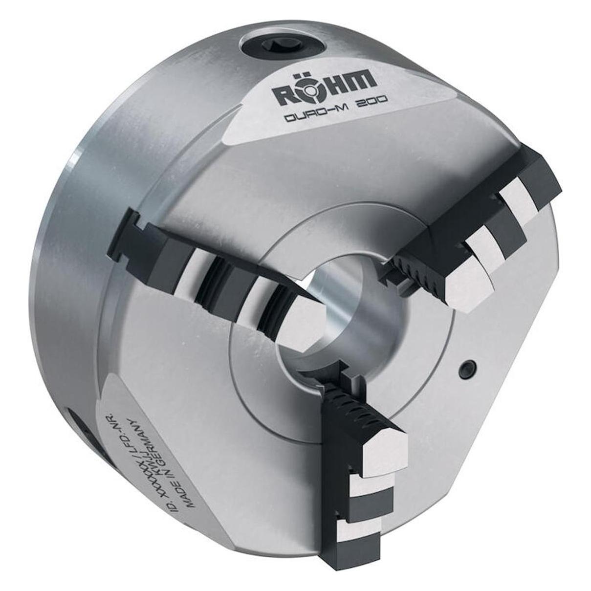 Röhm Planspiralfutter Duro-M 125/2 Zylindrische Aufnahme Befestigung von vorne (DIN 6350 abgewandelt (185594)