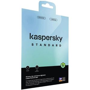 Kaspersky Antivirenprogramm Standard, 1 Gerät, 1 Jahreslizenz, 3 Anwendungsbereiche