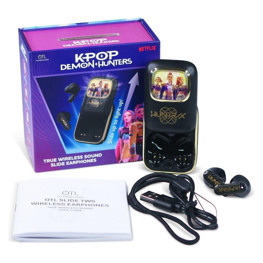 OTL KPop Demon Hunters Auricolari Wireless Neri (HMAS0381)