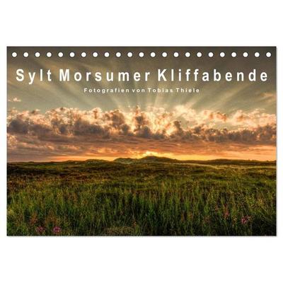 Sylt Morsumer Kliffabende Fotografien von Tobias Thiele (Tischkalender 2026 DIN A5 quer), CALVENDO Monatskalender
