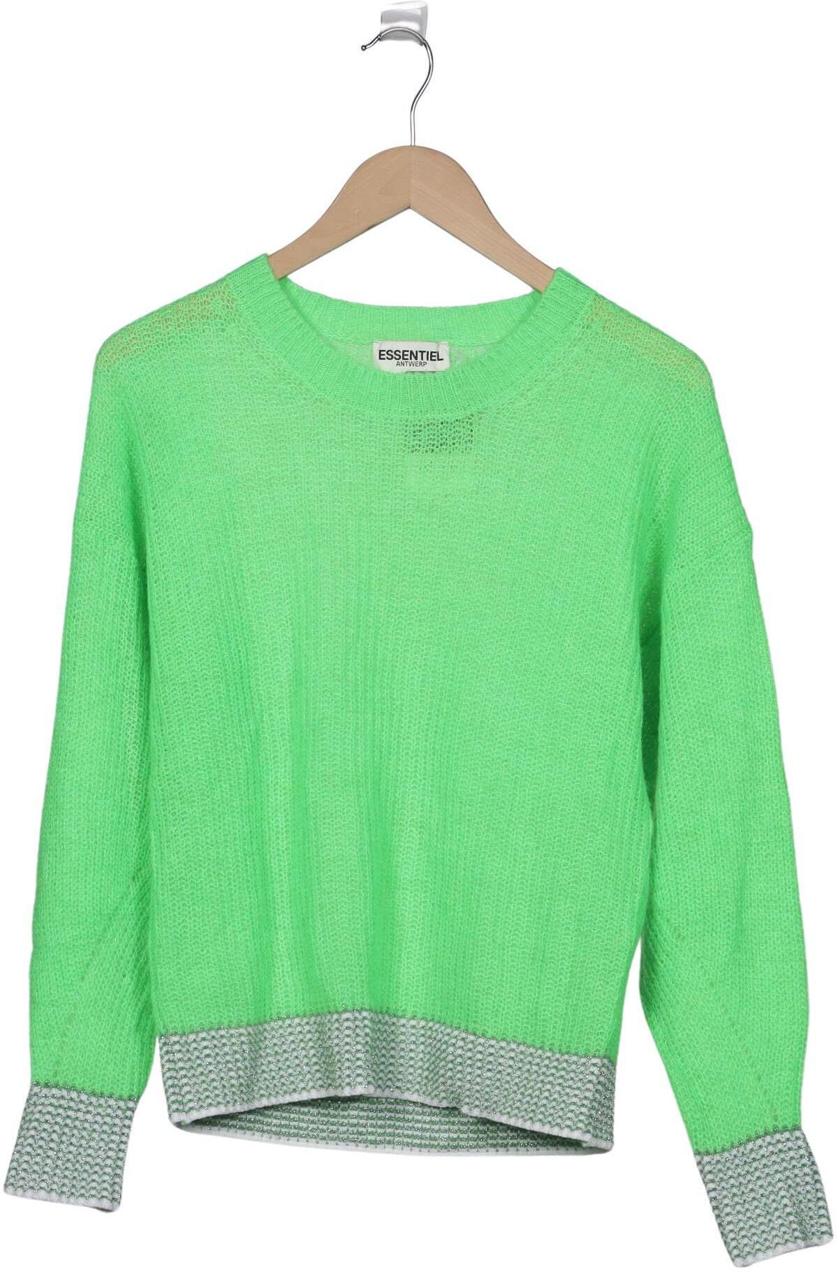 Essentiel Antwerp Damen Pullover, Neon, Gr. S, Synthetik / Mohair / Viskose - Second Hand