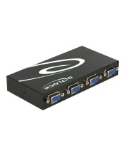 Delock Switch VGA 4 port manual bidirectional Bildschirm-Switch 4 x Desktop (87635)