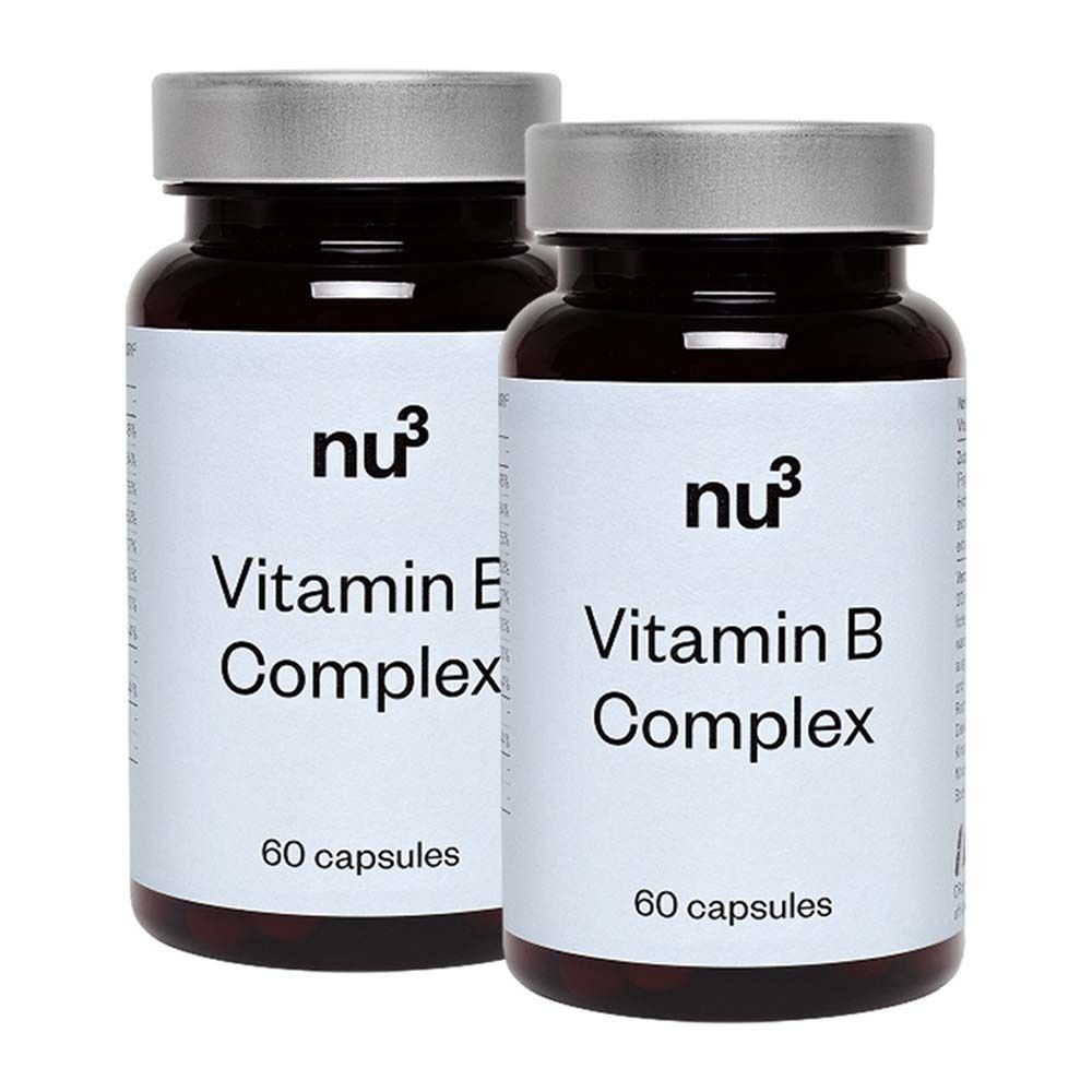 nu3 Premium Vitamin B-Komplex Doppelpack 2x60 St Kapseln