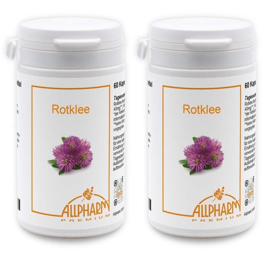 Rotklee Isoflavone 500 mg Kapseln 2x 2x60 St