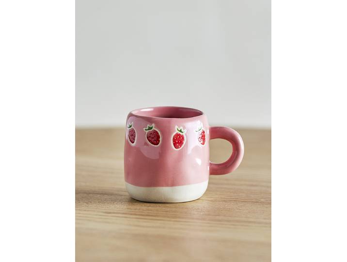 Mug Millie Fraise Ø 6cm Multicolore