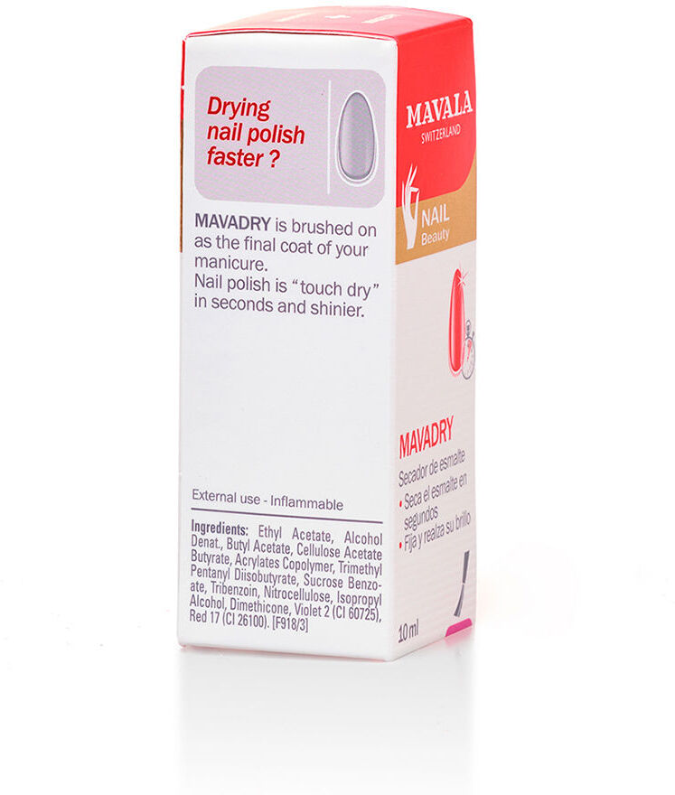 Mavala Mavadry sèche le vernis à ongles en quelques secondes 10 ml