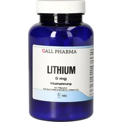 Lithium 5mg Gph Kapseln 180 ST