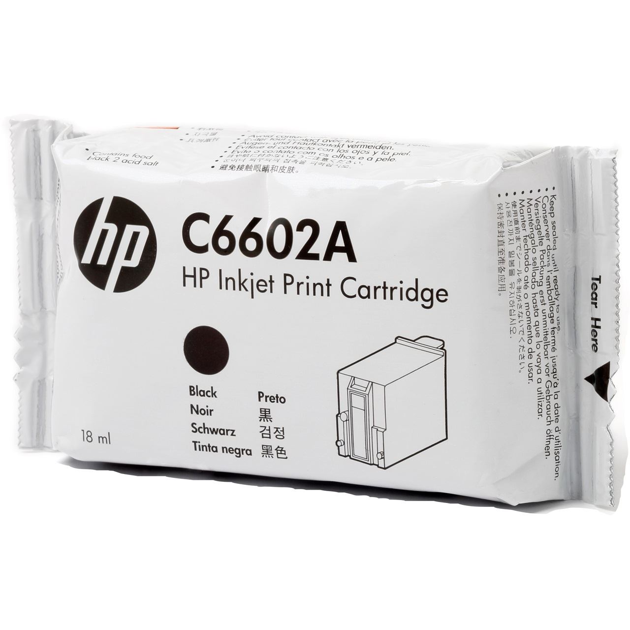 HP Tinte C6602A schwarz