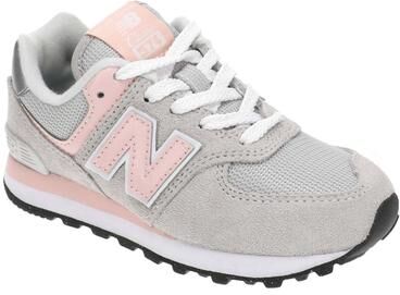 New Balance 574 P - Girls 12 Toddler Grey Sneaker Medium