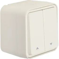 Berker Jalousie-Serientaster Pfeile Aufputz pws matt 50753532