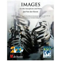 Images for alto saxophone and piano, Fachbücher von Jan Van der Roost