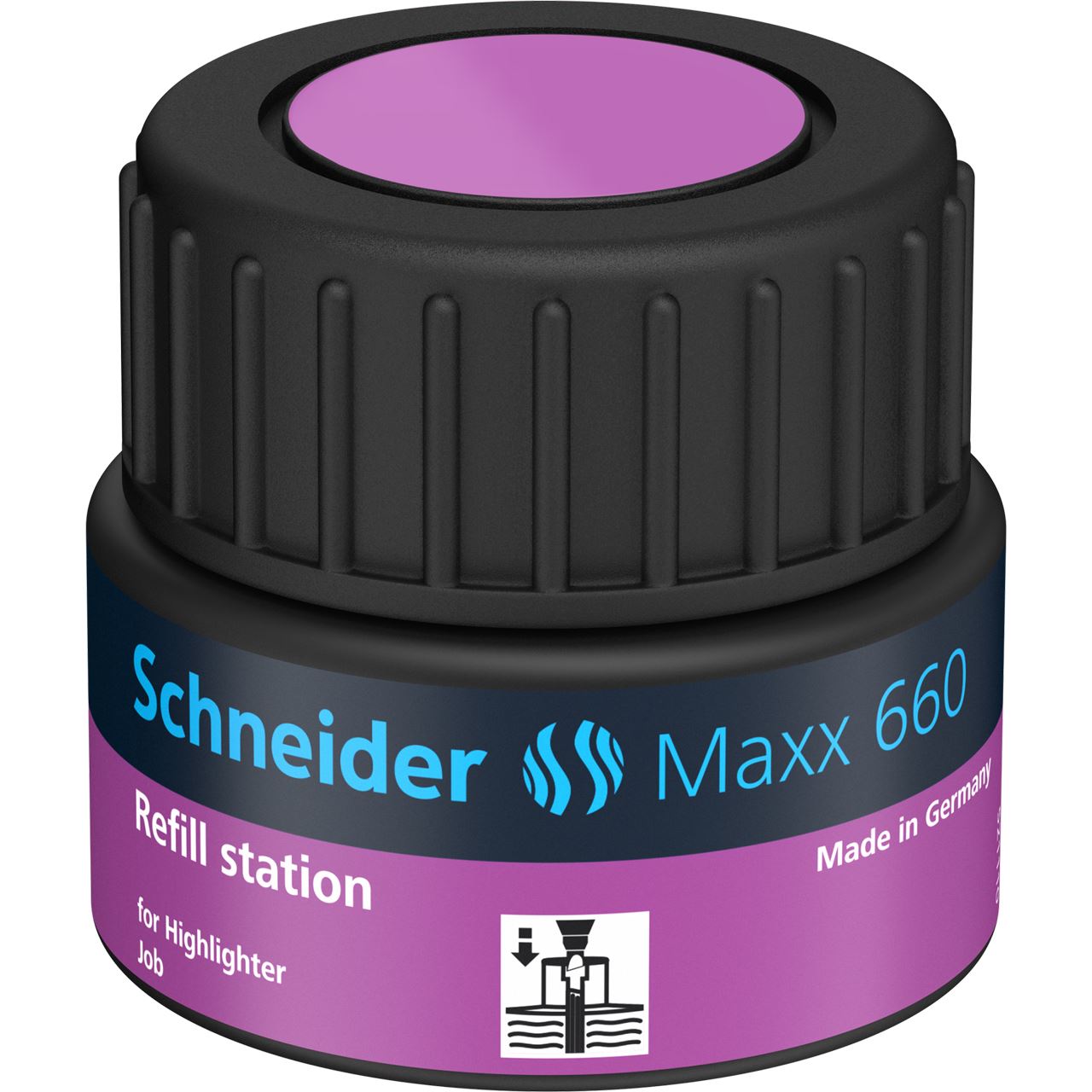 Schneider Nachfülltinte Maxx 660 violett
