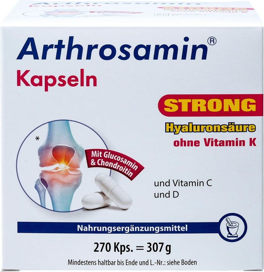 Arthrosamin strong ohne Vitamin K Kapseln