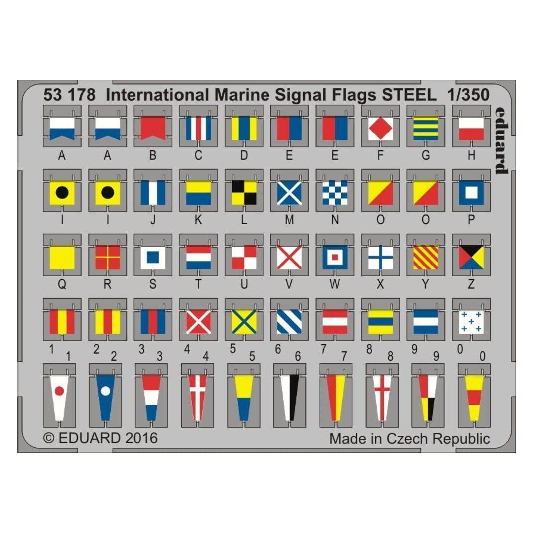 Eduard International Marine Signal Flags STEEL (53178)