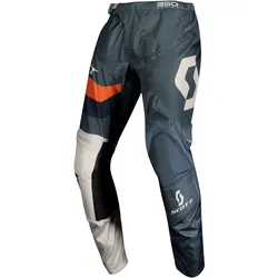 Scott 350 Track, Textilhose - Blau/Orange - 30