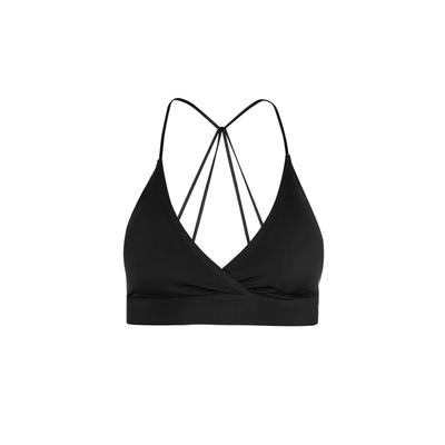 Bügelloser BH MAGIC BODYFASHION "Dream Crossover Bralette", Damen, Gr. M, N-Gr, schwarz, Obermaterial: 83% Polyamid, 17% Elasthan, unifarben, BHs, mit einzigartigem Kreuzträger-Detail