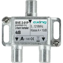 BVE 2-01P - Verteiler, 5-1218 MHz, 2-fach, 3,3 - 3,9 dB