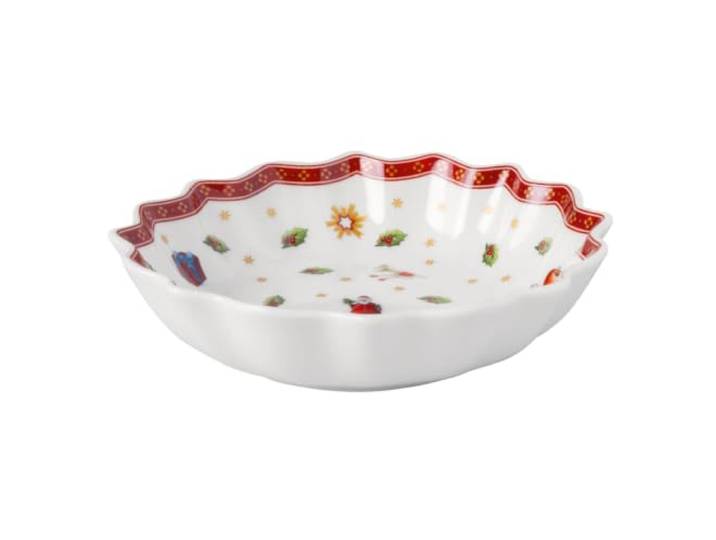 Villeroy & Boch - Toy's Delight Dipschale Bunt, Mikrowellensicher, Weihnachtsdeko, Servierschale, Schälchen für Dips Weihnachten, Premium Porzellan
