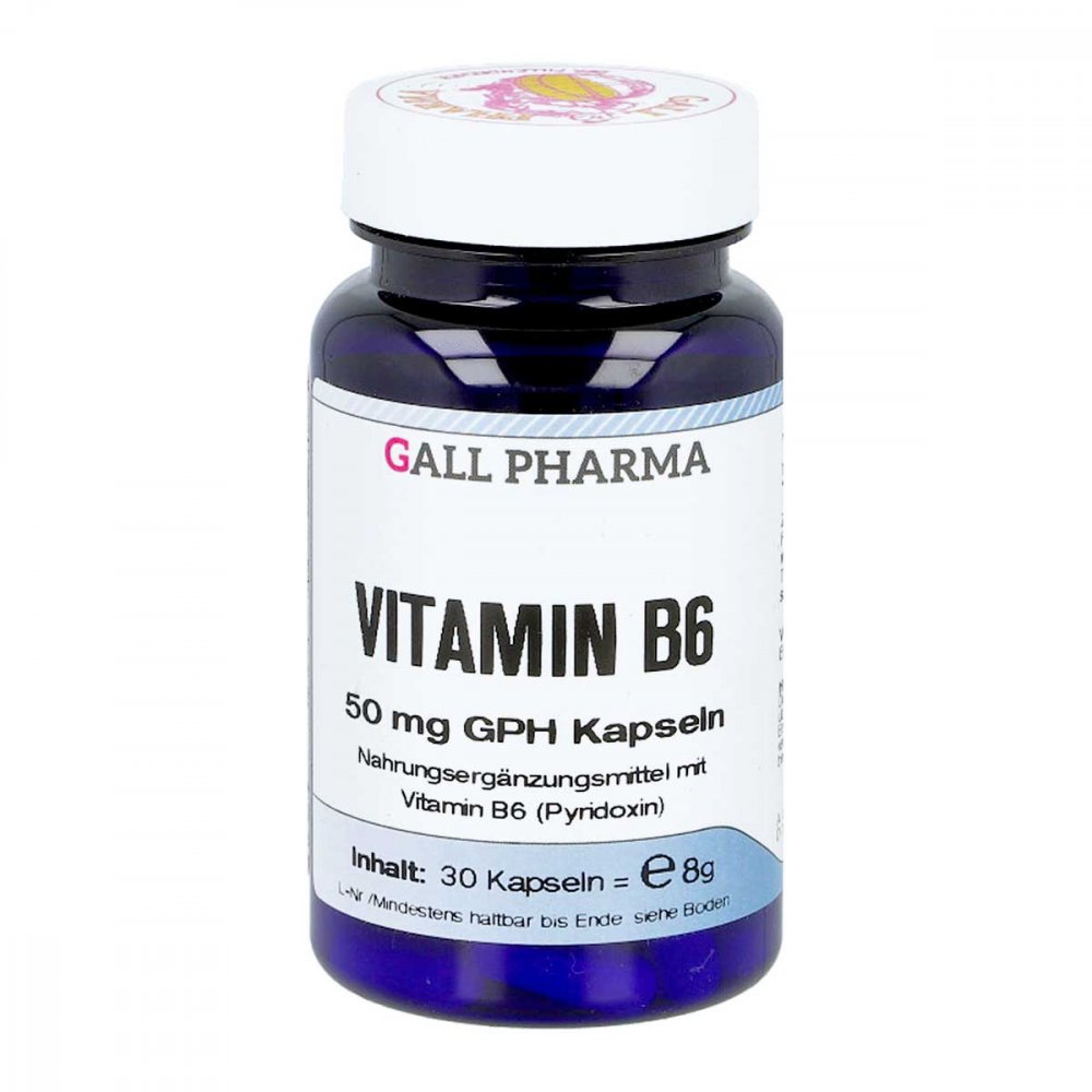 Hecht-Pharma GmbH Vitamin B6 50 mg Gph Kapseln 14364786