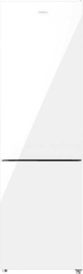 Cecotec Bolero CoolMarket Combi 250 White Glass D, 250 l, NoFrost-Funktion (Kühleinheit), SN-T, 3,2 kg/24h, D, Weiß
