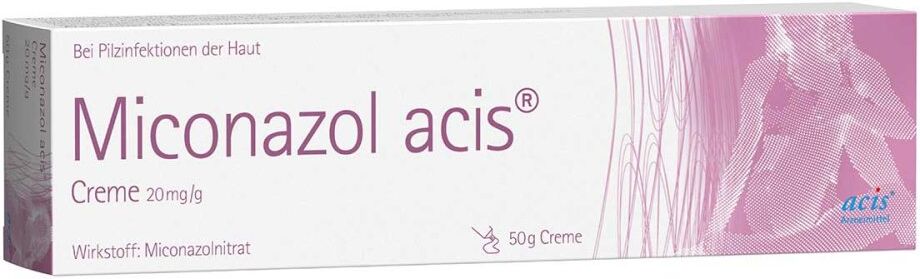 Miconazol acis Creme