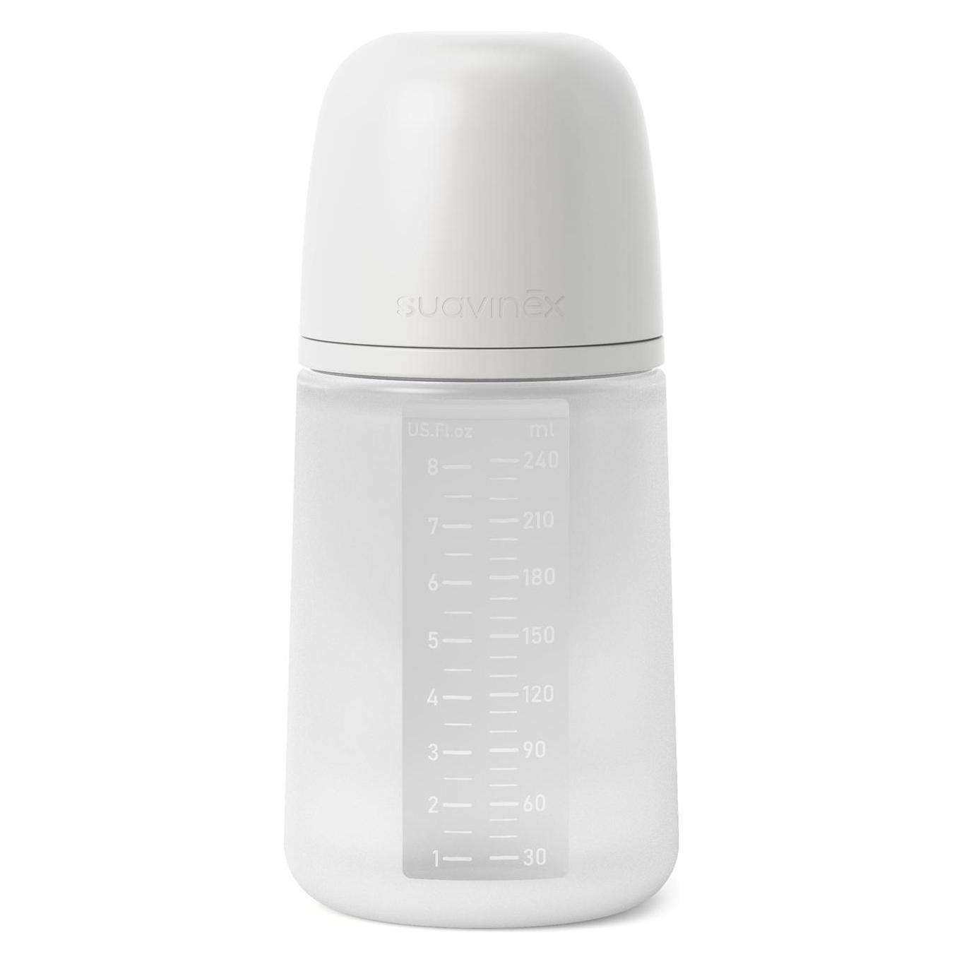 Suavinex Schoppen 250ml Silikon transparent (240 ml) (SU308073)