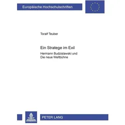 Ein Stratege im Exil, Fachbücher von Toralf Teuber