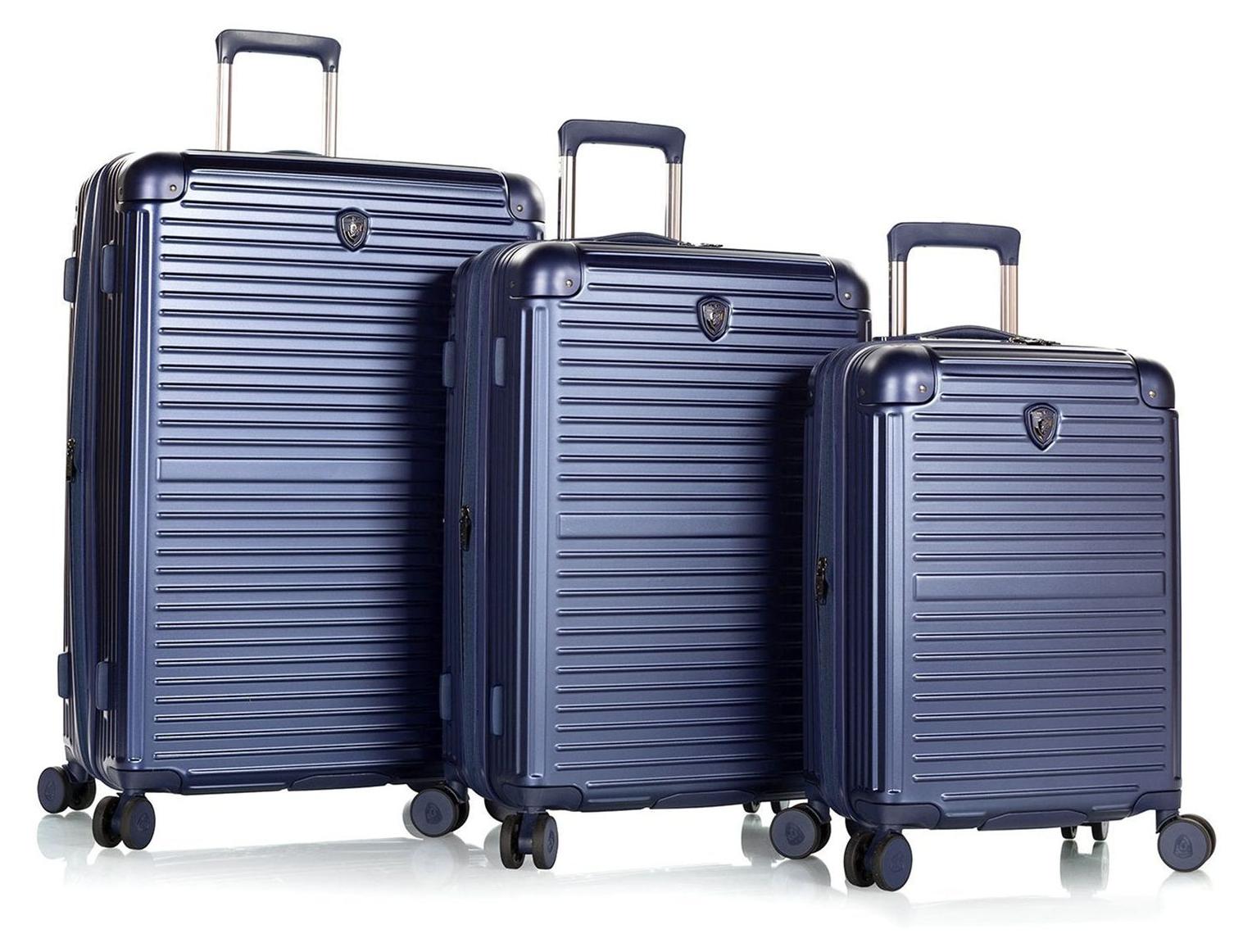 HEYS Trolley Cruze 3pc Set Navy dunkelblau 77cm