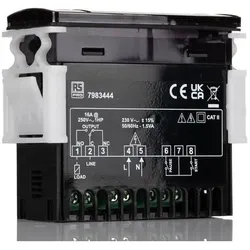 RS PRO Timer, 4 Digit, 76x34.5, 230Vac, Relais