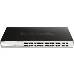 D-Link DGS-1210-28MP/E, 28-Port Layer 2 PoE+ Gigabit Smart Managed Switch