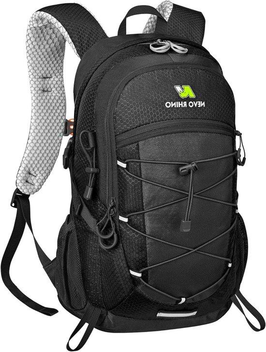 Rucksack - Reiserucksack Campingrucksack - Outdoor Adventures - Wasserdicht mit Regenschutz - 40L 50L - Schwarz