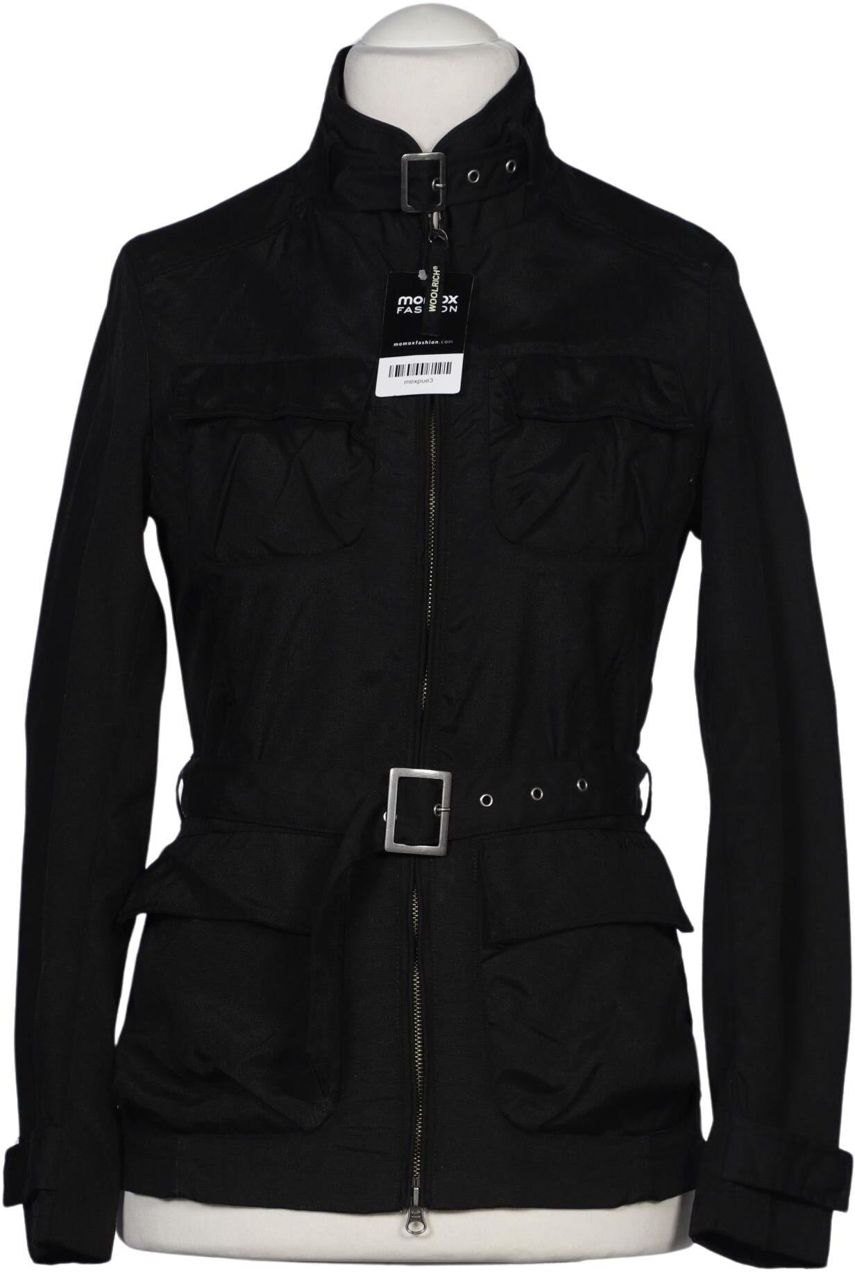 Woolrich Damen Jacke, Schwarz, Gr. M, Synthetik - Second Hand