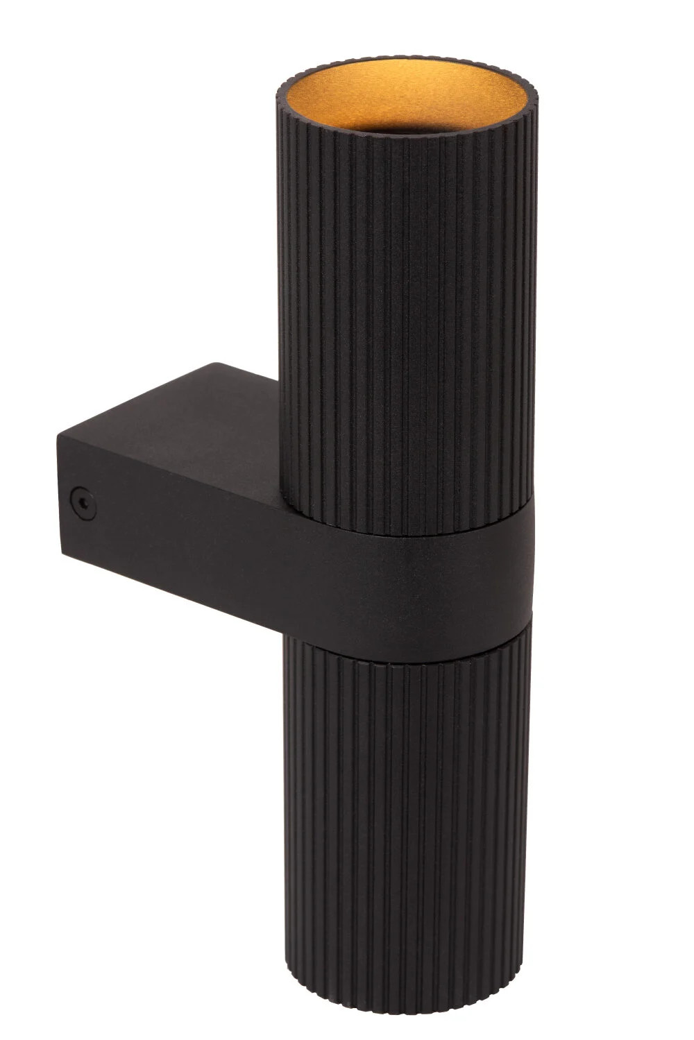 Lucide CLUBS Wandlamp Zwart met 2x GU10 LED accentverlichting