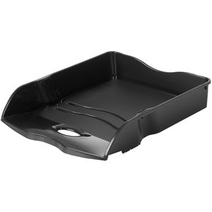 Han Briefablage 10298-913, Re-LOOP, A4, schwarz, stapelbar, Recycling-Kunststoff