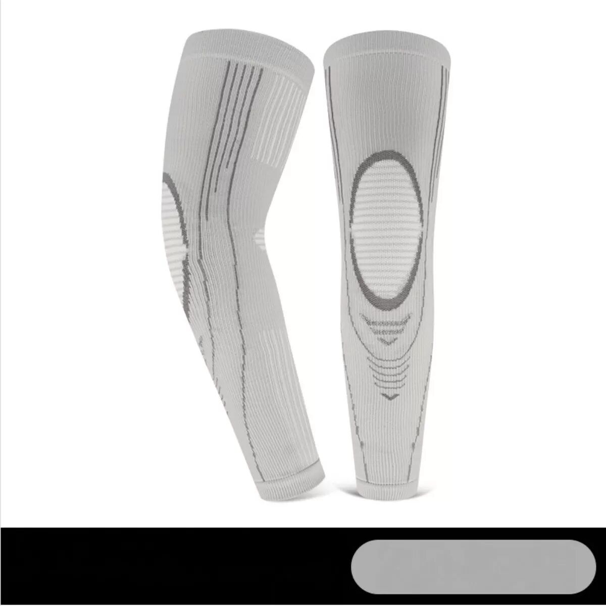 INF Kompressions-Armstulpen Paar für Sport - Atmungsaktive, reflektierende Ellenbogenprotektoren für Basketball, Radfahren und L