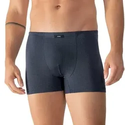Mey Blue Check Shorty Dunkelblau Medium Herren