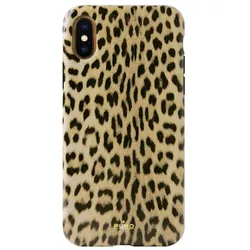 PURO Glam Leopard Cover – Hülle für iPhone Xs Max (Leo 1)