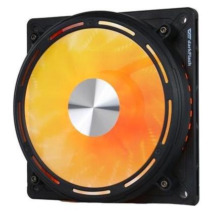 Darkflash Tech DarkFlash DE8 Single Fan Black (120 mm, 1x) (DE8 SINGLE FAN BLACK)