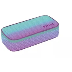 Oxy Ombre: Großes Federmäppchen mit Einwurföffnung – blau-pink
