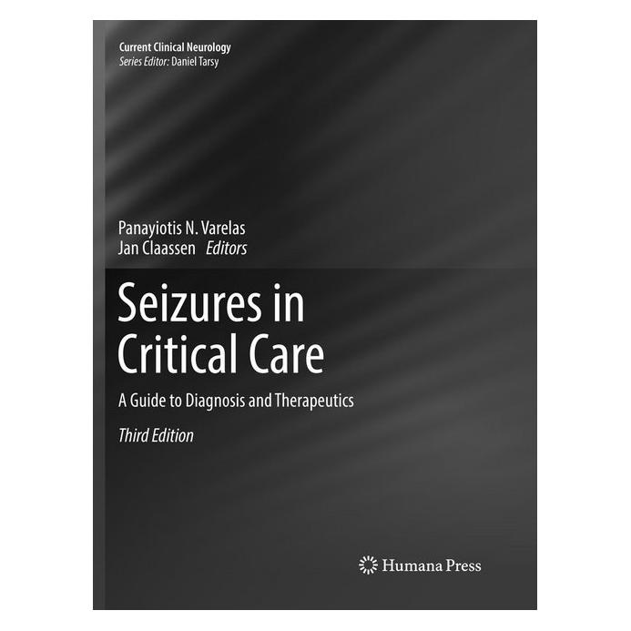 Springer Seizures in Critical Care (Englisch, Softcover, Jan Claassen, Panayiotis N. Varelas) (56051921)