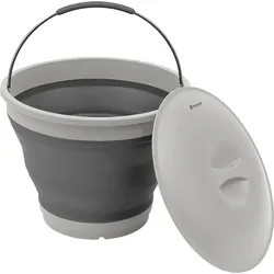 Outwell Collaps Eimer mit Deckel 7,5 Liter grey mist