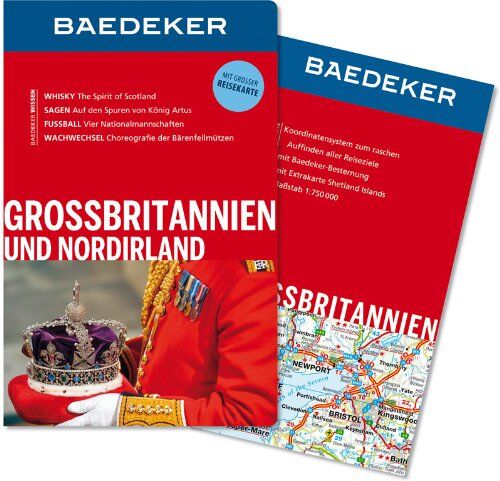 Brigitte Ringelmann - Baedeker Reiseführer Grossbritannien und Nordirland: mit GROSSER REISEKARTE - Preis vom 07.10.2026 11:45:10 h
