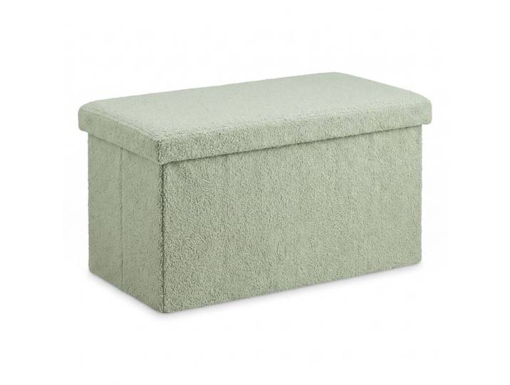 Relaxdays Sitzbank aus Teddystoff