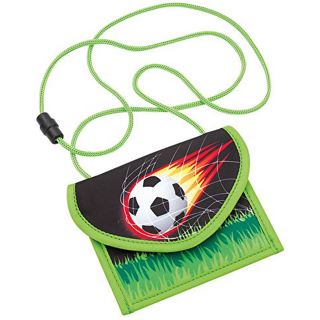 WEDO Brustbeutel "FUSSBALL", 3 Fächer, aus Polyester
