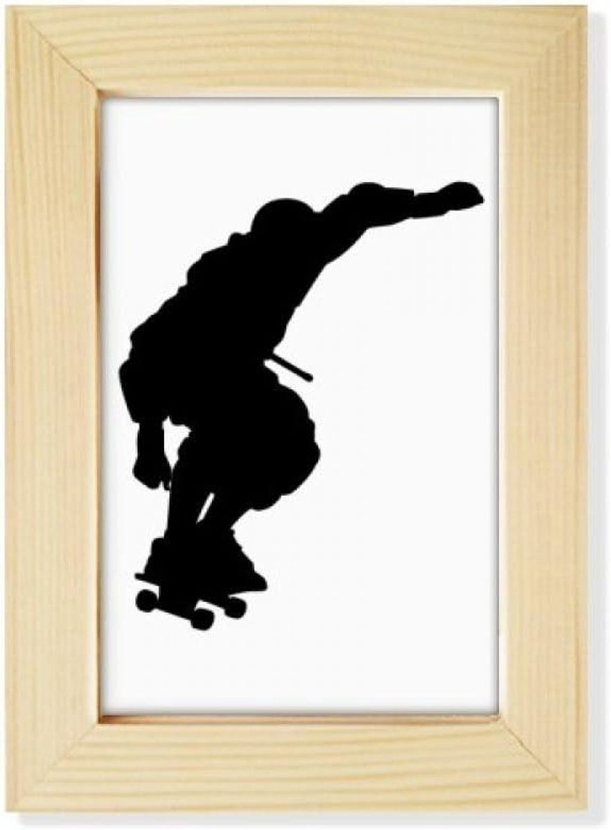 Houten Fotolijst met Traditioneel Ontwerp, Multicolor, 5x7 Inch