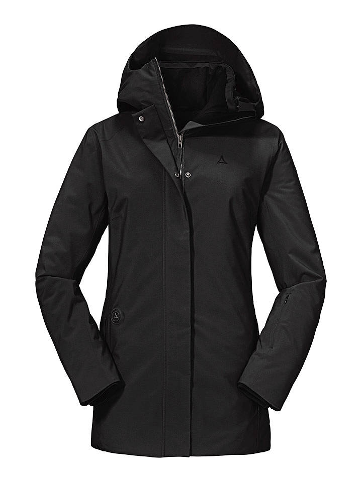 Schöffel Hybridjacke "Cambria" in Schwarz - 42