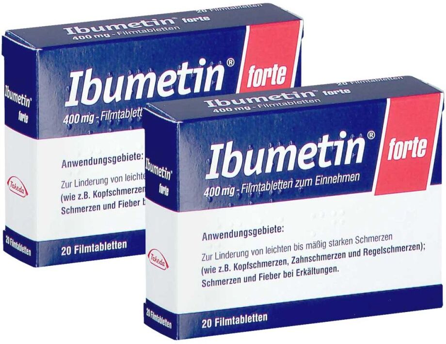 Ibumetin forte 400 mg 2x20stk
