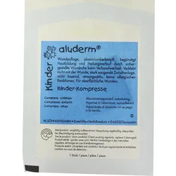 Aluderm Kinder Kompressen 4x6cm 1 ST