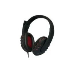 LogiLink Headset Stereo with microphone USB black/red HS0033