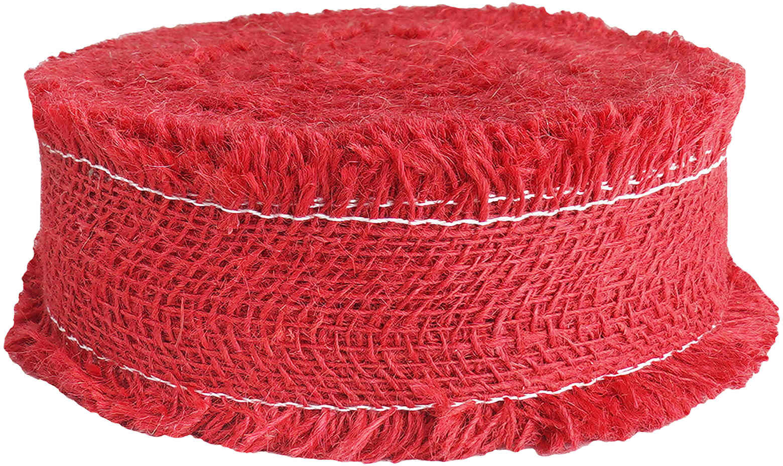 vidaXL Rouleau de jute 5 x 1500 cm Rouge